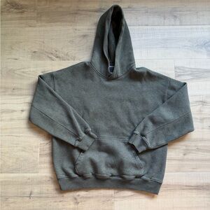 Abercrombie & Fitch Soft AF Oversized Essential Popover Hoodie Small Olive